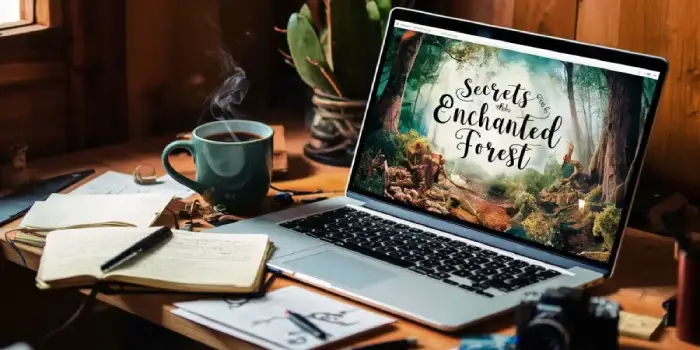 Quel Type de Site Internet Choisir pour Votre Entreprise ? Bureau d'un rédacteur web entrain de rédiger un article sur un blog créé par wppascher.com (1)
