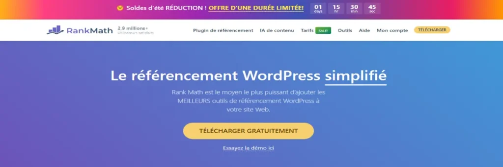 optimiser le SEO de votre WordPress en 6 actions faciles optimiser le SEO d'un site WordPress avec le plugin Rank Math