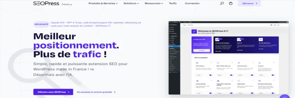optimiser le SEO de votre WordPress en 6 actions faciles optimiser le SEO d'un site WordPress avec le plugin SEOpress