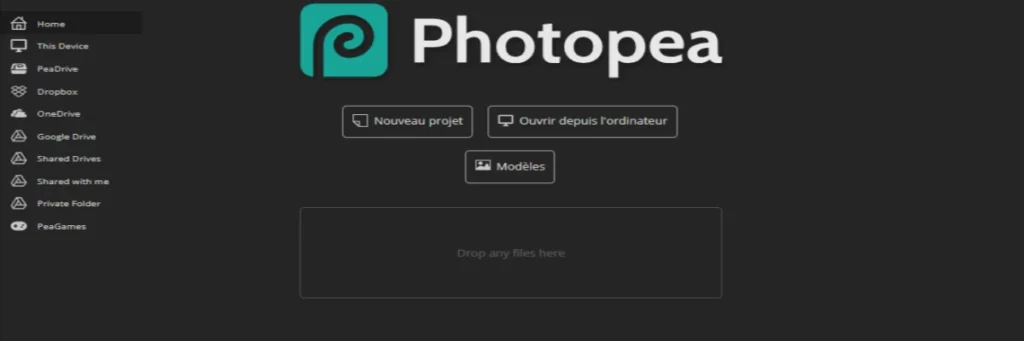 Optimiser la vitesse de votre site WordPress avec l'outil Photopea pour recadrer et réduire le poids de vos photos