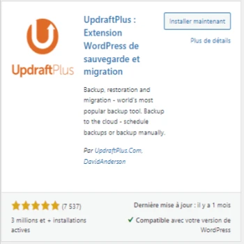 comment Sécuriser son site WordPress en 10 étapes indispensables 🔒 Sécuriser son site WordPress avec le plugin Updraft Plus